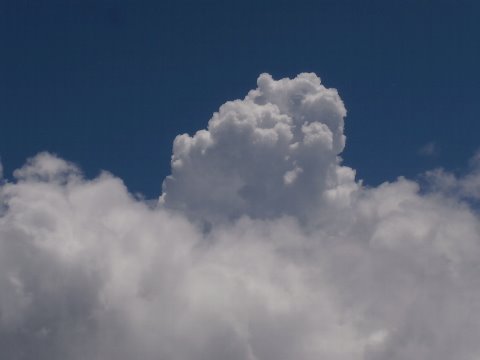 積乱雲が・・雷に合わないうちに
そろそろ下山開始