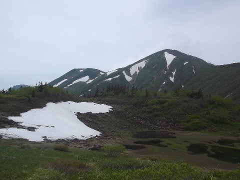 まだ残雪も残るが今年は例年の半分以下という