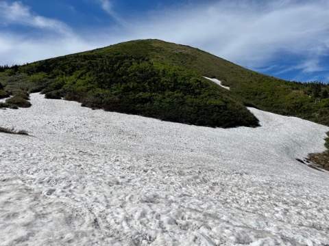 豊富な残雪