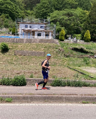 58km付近　気温んも25℃くらいまで上昇