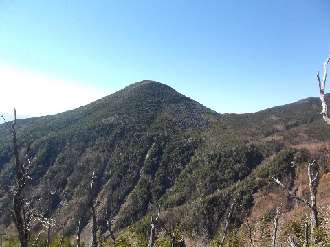 編笠山