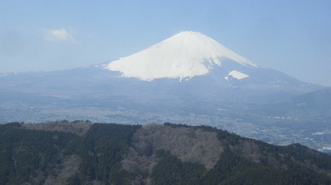 昨日以上に見事な富士