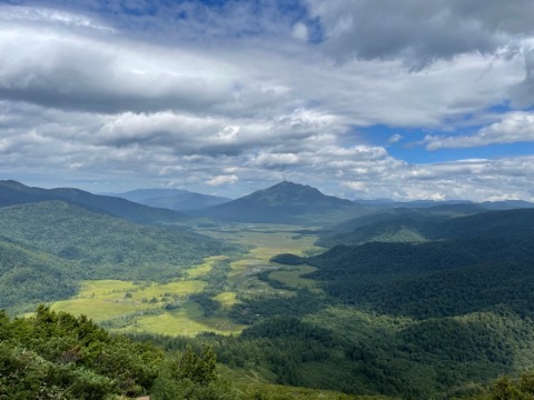 尾瀬ヶ原と燧ケ岳