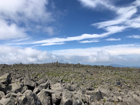 蓼科山山頂