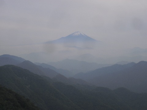 富士がくっきり