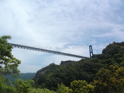 第２関門の竜神大橋