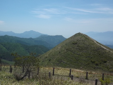 飯盛山を振り返る