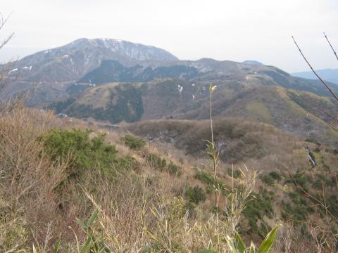 先月たどった明星ヶ岳