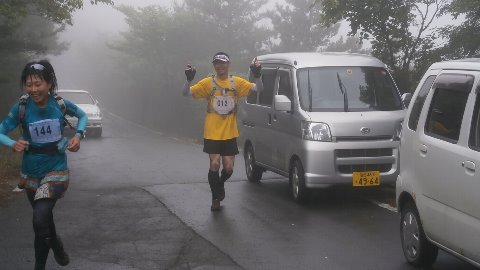 とのさん　快走！折り返し地点付近