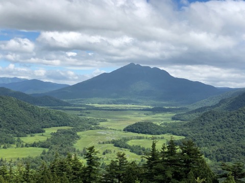 尾瀬ヶ原と燧ヶ岳