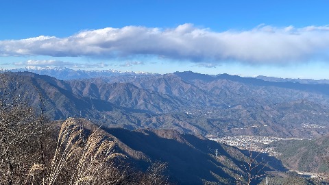 杓子山からの展望