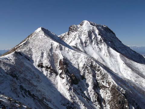 中岳と阿弥陀岳