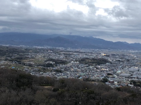 大山方面は雨雲が