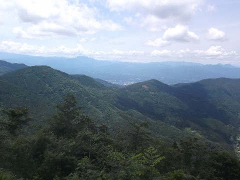 堂平山からの展望