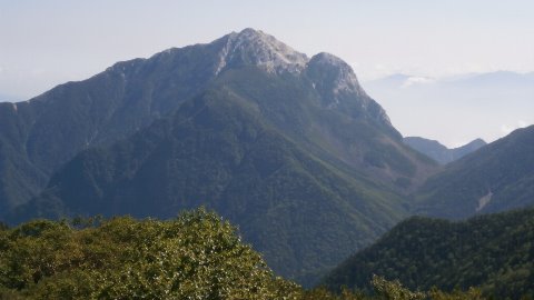 昨日登った甲斐駒ケ岳　感無量