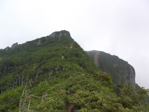 権現岳　後少し！
