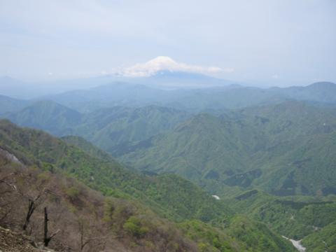 山頂直下の大展望