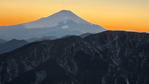 黄昏富士