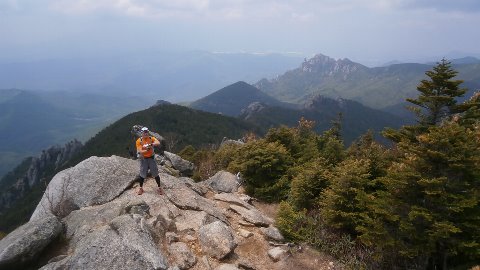 標高２４００m付近　森林限界に到着