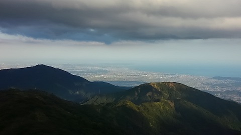 表尾根と大山