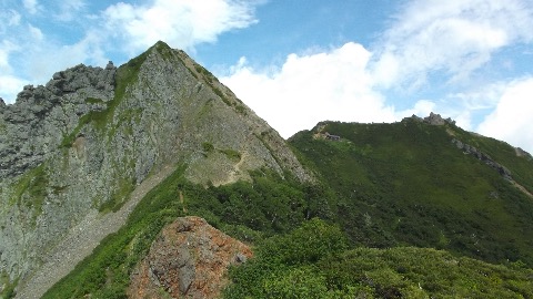 ギボシと権現岳を振り返る