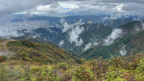 秦野方面の展望
