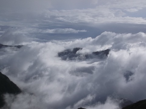 未明は大雨だったが、スタート後しばらくして、一気に展望が開ける