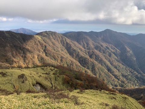 塔の岳方面