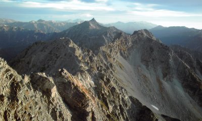 北穂高と槍ヶ岳