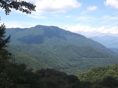 これより向かう杓子山方面