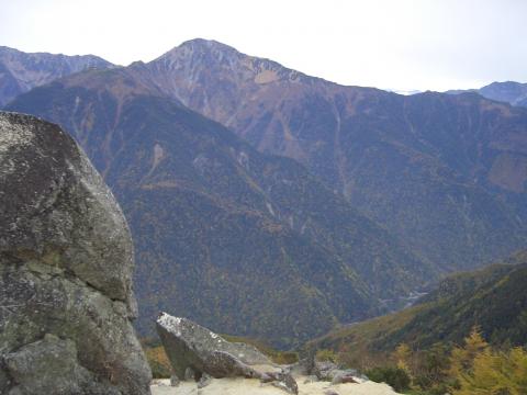 薬師岳からの北岳