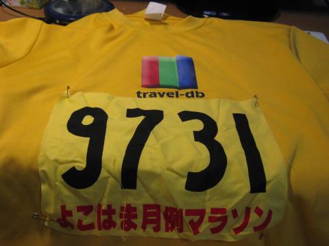 自分に与えられたゼッケン番号
これから先、この番号をつけて走ることになる
また、リベンジしたい
