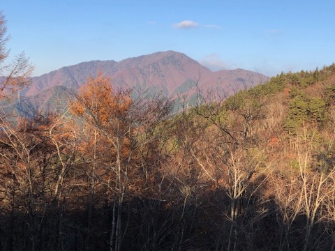 御正体山を振り返る