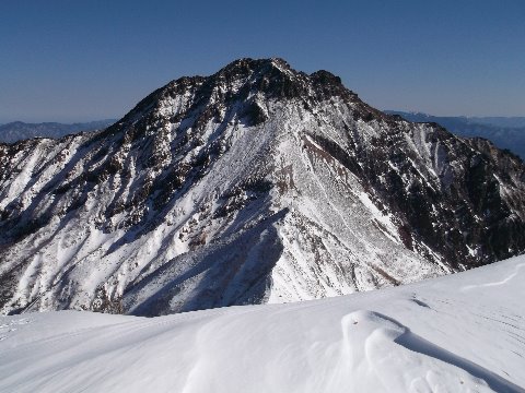 阿弥陀岳から赤岳