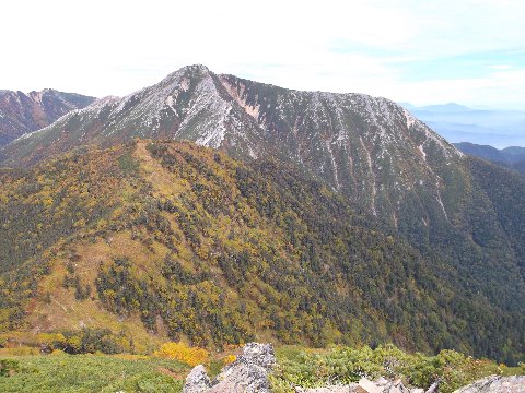 常念岳　いざ行かん