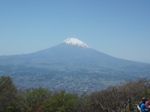 金時山からの富士