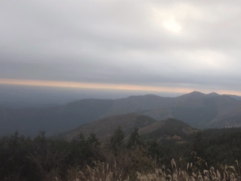 今日は曇り空　都心方面