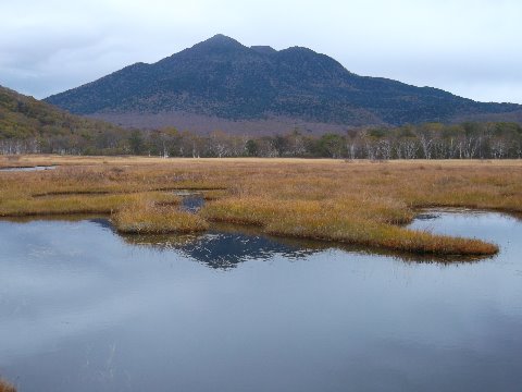 尾瀬ヶ原から燧ヶ岳