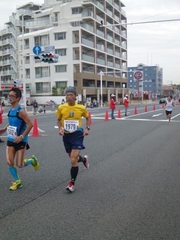 RKを履いて、３時間２１分。一気に１７分の自己ベスト更新。その３週間後には大田原でさらに５分更新。　この写真はmanちゃんの奥さんの薫さんが撮ってくださったもの。オールスポーツのものより素晴らしい