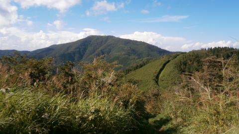 明星ヶ岳を通過すると明神ヶ岳が間近に