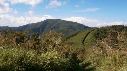 明星ヶ岳を通過すると明神ヶ岳が間近に