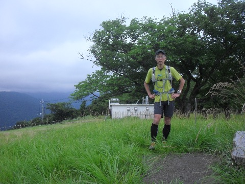 １８時２０分　３５キロ地点。最後のピーク大野山