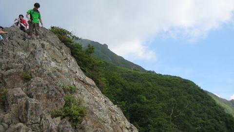 こんなところがあったりして。
っていっても、ここは登山道ではありません。