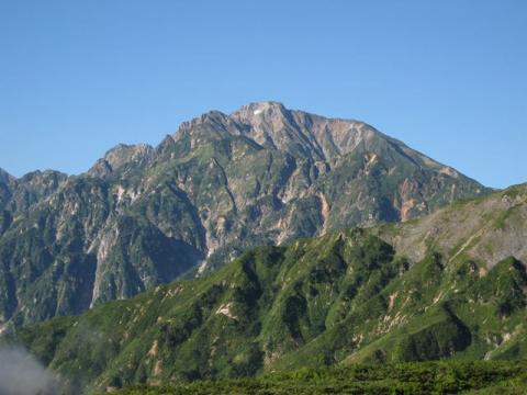 唐松岳山頂アタックは断念！