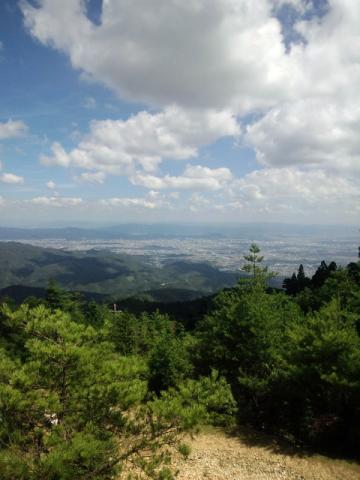 愛宕山山頂からの絶景