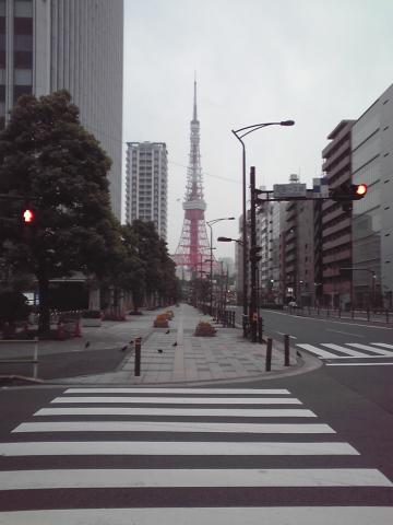 三田一丁目目　東京タワー！
