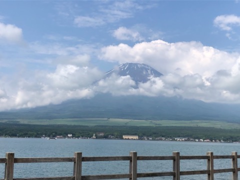 今日の富士山。