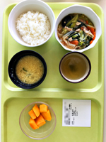 東邦大学医療センター大森病院入院時の食事　2021年3月23日昼食
