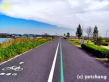 10.5キロ地点 第一関門