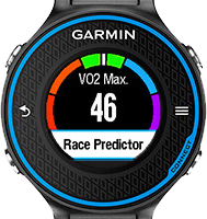 Garmin Forerunner 620のVO2 Maxの表示例